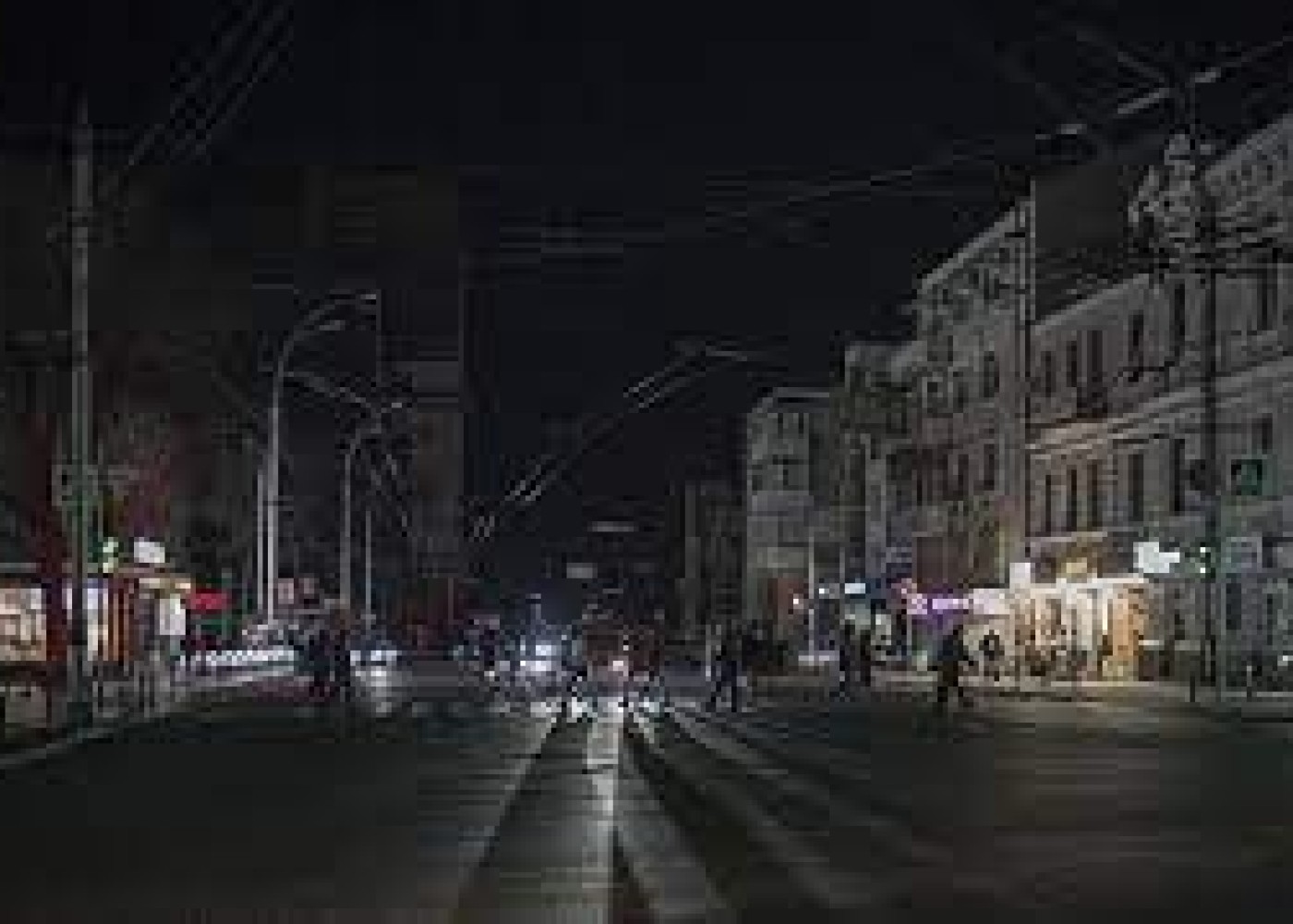 Ukraynada elektrik enerjisinin verilişidayandı